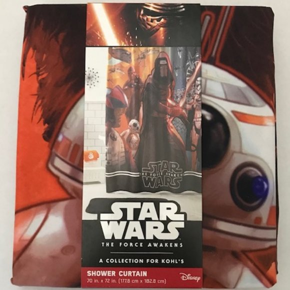 Star Wars - The Force Awakens Shower Curtain - Picture 1 of 3